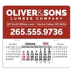 Triumph® Calendars Press-N-Stick XL Header with 3-Month H...