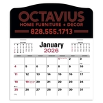 Triumph® Calendars Press-N-Stick Jumbo Header with 3-Mont...