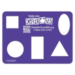 Mini Poly Stencil - Shapes