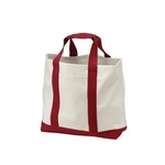 Port Authority® Ideal Twill Two-Tone Shopping Tote