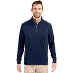 Cutter & Buck Adapt Eco Knit Stretch Quarter Zip Pullover