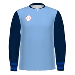 Adult FreeStyle Sublimated Long Sleeve Woven 1/2 Zip