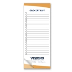 Paper Note Pad 3 1/2 x 8 1/2, 25 pages w/mag 4CP