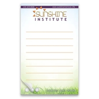 3.5" x 5.5" note pad with 10 pt. backer card, 50... from ASI 68507 The Magnet...