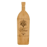 Unique and functional novelty wine bottle shaped board.... from ASI 63017 J K...