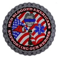 Oversized Embroidered Patches