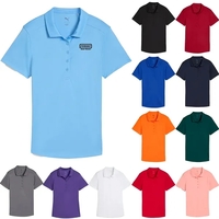 Puma Women's Solid Short Sleeve Polo