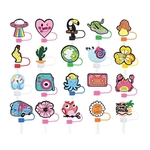 Custom Straw Toppers