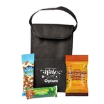 Insulated Lunch Bag with Snacks