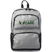 17" laptop backpack with multiple pockets, adjustable straps and webbed...