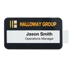Selfit Doubleline Reusable Name Badges, 2.75" x 1.5"