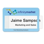 Selfit Mega Reusable Name Badges, 3.75" x 2.50