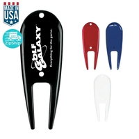 1" x 2 3/4" ABS plastic golf divot fixer with customization.... from ASI...