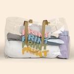 BABS Oversized Tote - Clear TPU