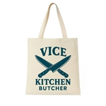 Promotional Canvas Convention Tote - Natural