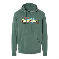 Unisex Midweight Pigment Dyed Hooded Pullover