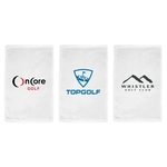 Turkish Signature Midweight White Golf Towel