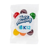 1oz. Fruit Sours Goody Bag... from ASI 44900 NC Custom (CI/Lanco) / Chocolate...