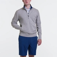 B. Draddy Men's Russel Quarter-Zip Pullover Sweatshirt