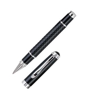 Synthesis twist-action pen with a brass roller ball, carbon fiber barrel,......