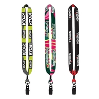 16" x 1" dye sublimated lanyard with metal crimp and metal... from ASI 88060...