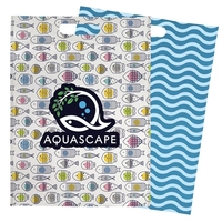 11.5" x 14.5" plastic bag with zipper closure.... from ASI 90807 Tekweld