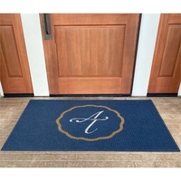 High-performance water retention scraper mat digitally printed with 4-color...