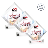 Belaire VividPrint™ Award on Alberton Oval Base - Clear... from ASI 84592 St...