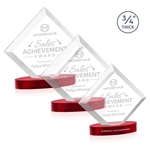 Belaire Award on Alberton Base - Red
