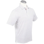 Bobby Jones Men's Performance Jacquard Pin Stripe Polo