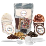 Handcrafted Ice Cream w/ Ice Cream Topping Kit - 2 Pt Bundle