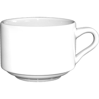 Stackable Cup 9 oz., made of porcelain, bright white... from ASI 68878 Mar's...