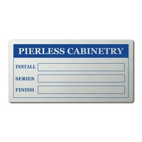 4" x 2" Metalphoto® Aluminum Nameplate