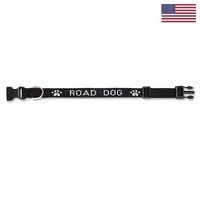 1" Woven Pet Collar - 1-color, "Classic" Weave