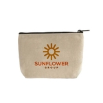 Emerald Bay Eco Canvas Cosmetic Pouch