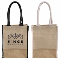 Belmont Jute Book Tote Bag