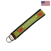 Durable 6" woven key strap with customizable imprint, perfect for daily......