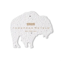 Seed Paper Shape Card, Buffalo... from ASI 40646 Bloomin Promotions /...