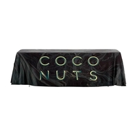 8' drape-style table throw with full color customization.... from ASI 88060...