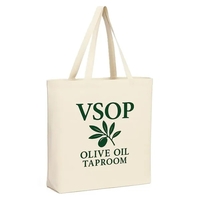 Large natural canvas tote with 5" bottom gusset for extra capacity.... from...