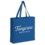 Canvas Jumbo Tote with 5" Bottom Gusset