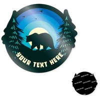 Nature premium artwork magnet 1/4" thick and full color imprinting.... from...