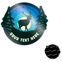 Nature premium artwork magnet 1/4" thick and full color imprinting.... from...