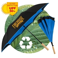 Enviro Inversa Eco-Friendly Inverted Umbrella Bamboo Handle