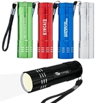 Spectre COB LED Aluminum Flashlight w/Strap