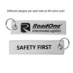 1" x 4" Two Side Key Ring with DTF