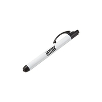 Plastic penlight with a clip, standard incandescent bulb and 2 AAA... from...