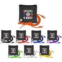 Gray Executive C to C Cable & Ear Bud Set