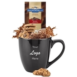 Cocoa & Cookies Gift Mug (Black)