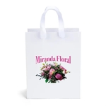 Elizabeth™- Ribbon-Handle Matte Eurotote - Dynamic Color